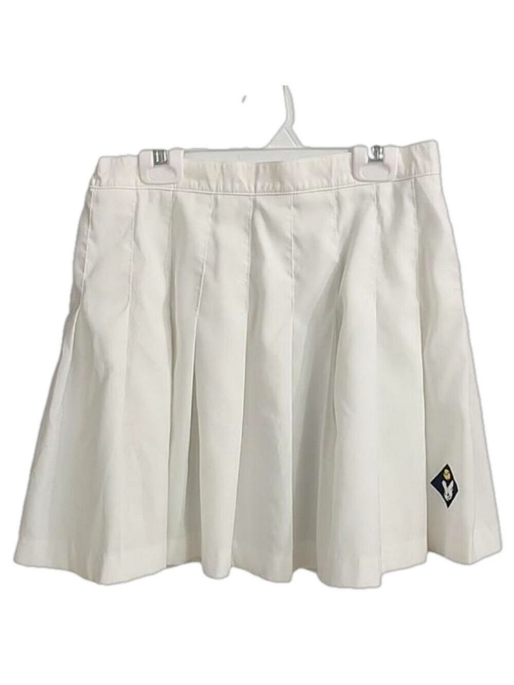 THE DISNEY STORE TENNIS SKIRT WHITE PLEATED SIZE MEDIUM